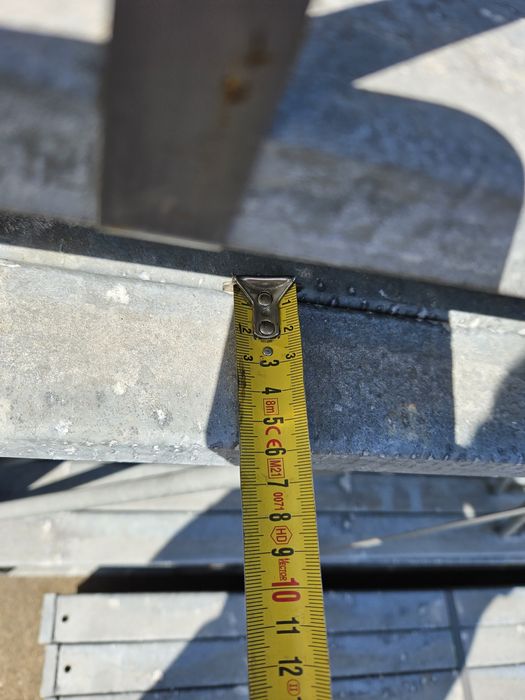 Konstrukcja ocynkowana kratownica 11.8 m