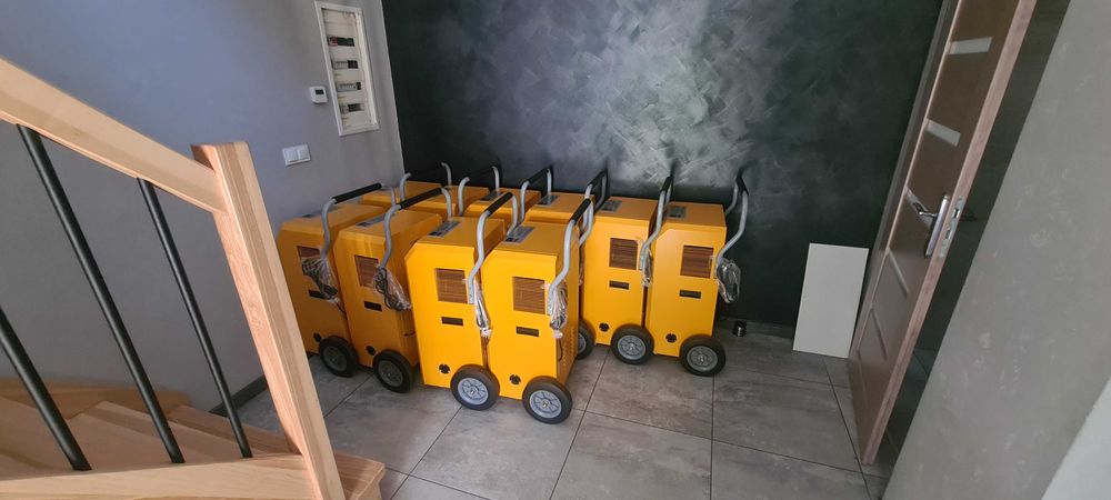 WYNAJEM Osuszacz powietrza Osuszanie po tynkach wylewkach zalaniu