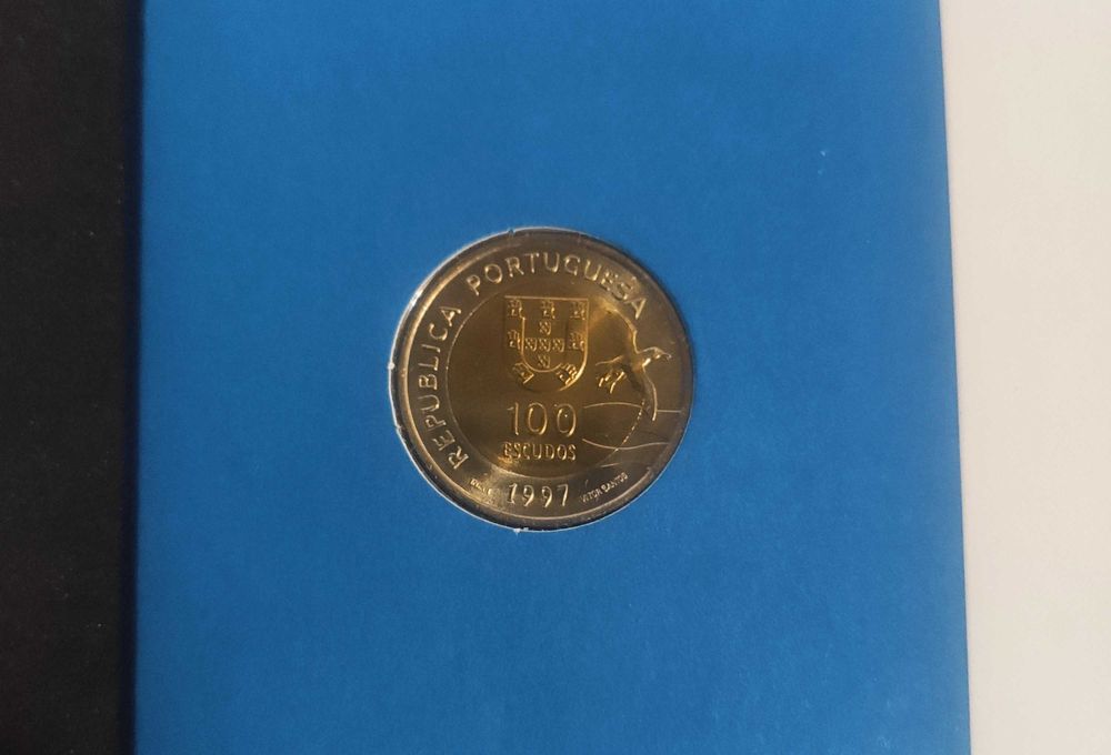 Moeda de 100 escudos 1997 - Lobo Marinho