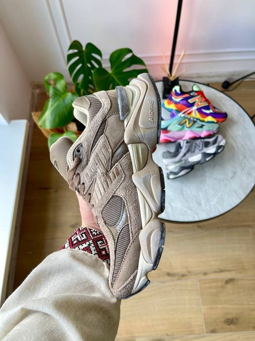 New Balance 9060 Beige Brown 38-45р коричневі нюбеленс