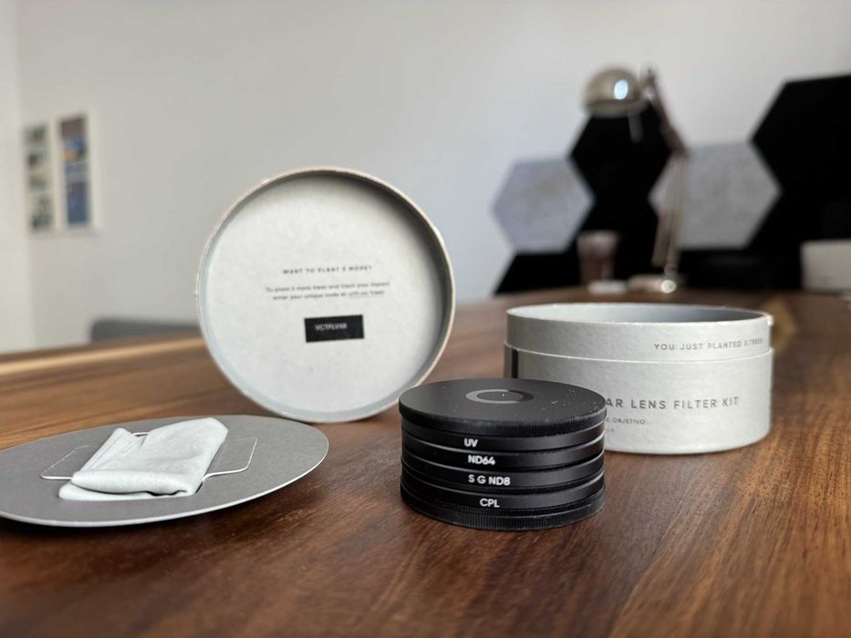 Conjuntos de Filtros Urth (49mm, 67mm, 82mm) para fotografia