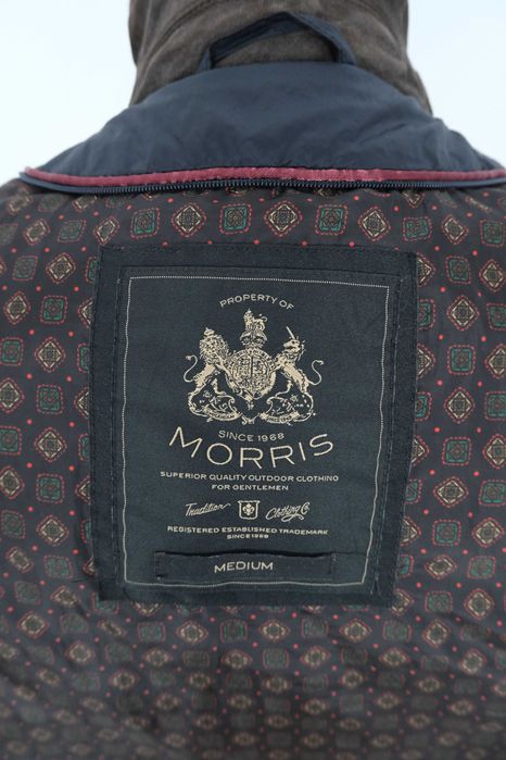 Morris philip quiled jacket navy pikowana męska kurtka r M