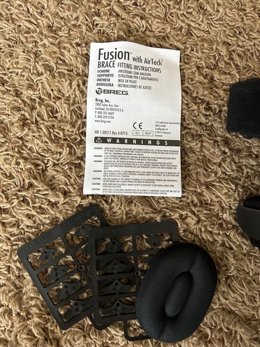 Orteza kolana Fusion® OA Plus męska lewa