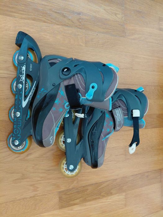 Patins em linha - conjunto completo