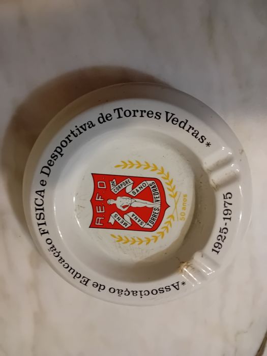 Cinzeiro Antigo Comemorativo