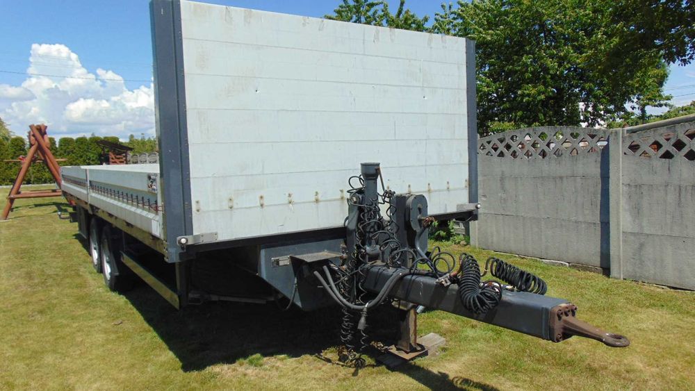 Przyczepa tandem Junge górny zaczep