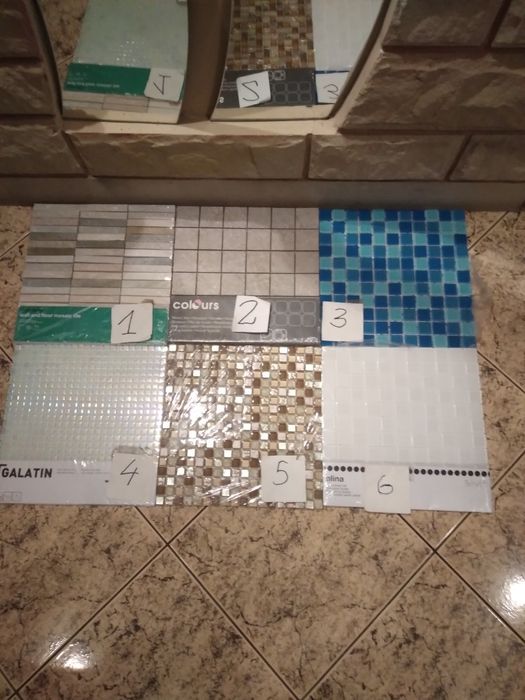 Płytki dekoracyjne dekory