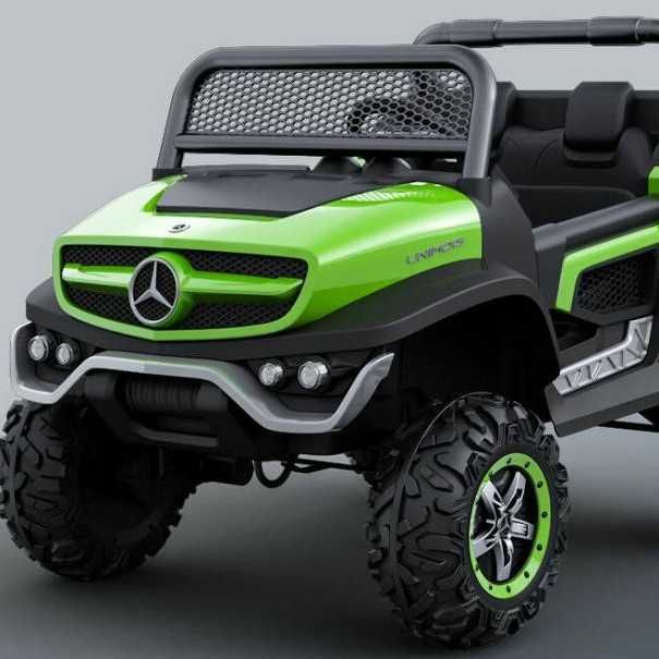 BAWIBUS.PL Auto BUGGY samochód na akumulator MERCEDES UNIMOG JEEP 4x4