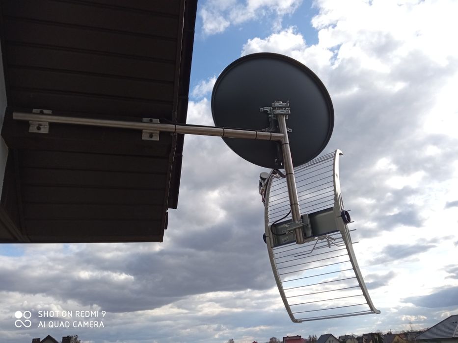 Ustawianie i montaż anten satelitarnych i naziemnych!Serwis!24/7