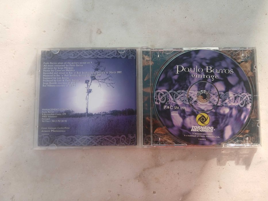 CD "Vintage" de Paulo Barros (Tarantula)