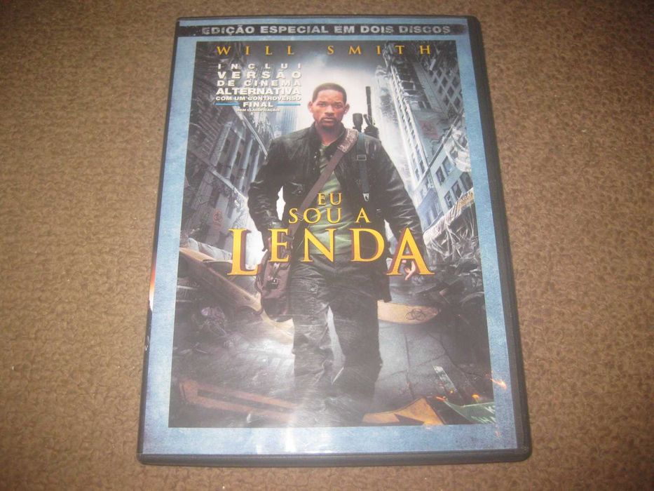 "Eu Sou a Lenda" com Will Smith numa Edição Especial com 2 DVDs