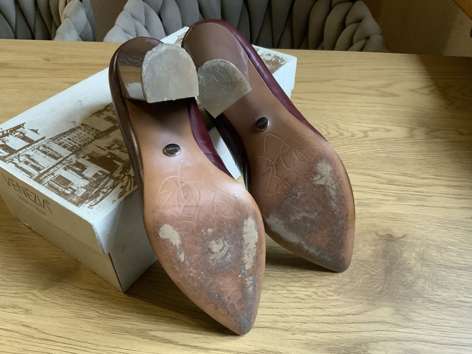 Szpilki Ryłko Estima, skóra, r. 37, stan bardzo dobry