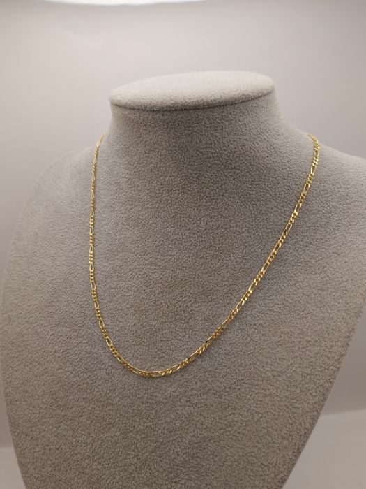 Złoty łańcuszek Figaro 585