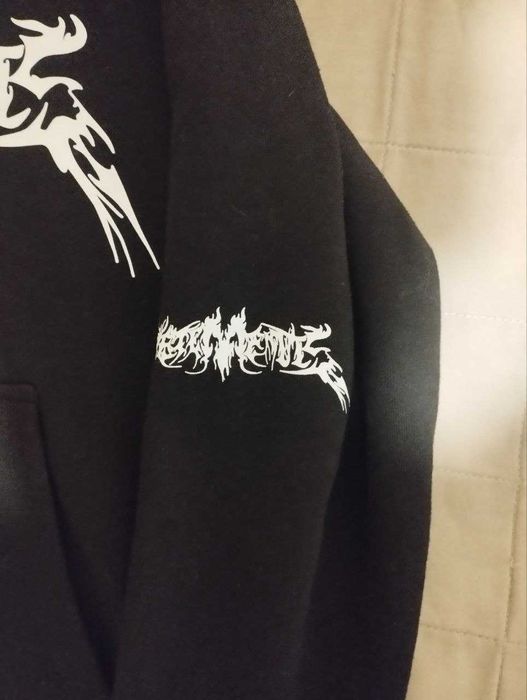 Vetements Total Fucking Darkness hoodie tfd ветмо худи тфд