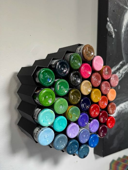 Expositor/ organizador de tintas tattoo