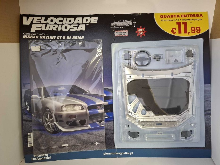 Fascículo Nº4 - Velocidade Furiosa - Nissan Skyline GT- R