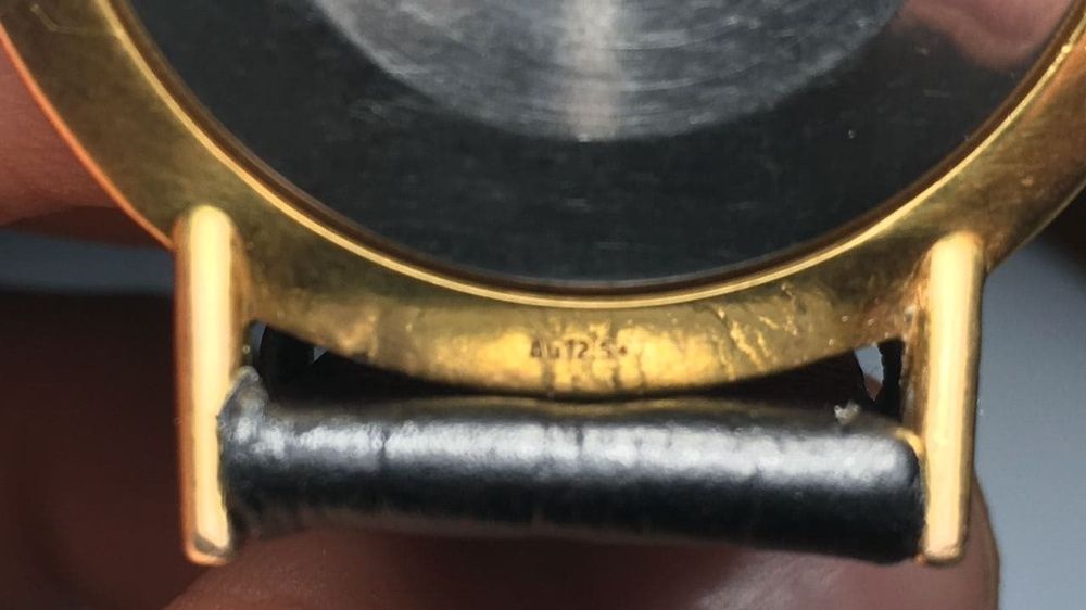 Часы позолоченные Луч Ракета 20 микрон позолота 23 камня