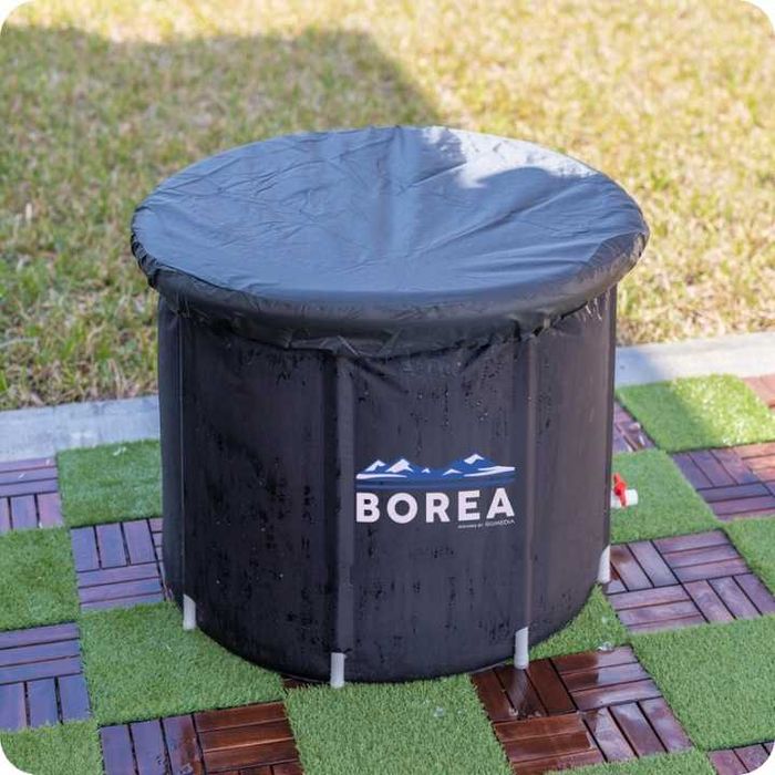 Wanna do morsowania składana beczka balia lód 360l termometr