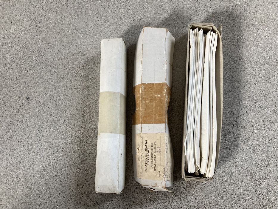 Łopatka do jezyka metalowa szpatulka lekarska prl pld stara medyczna