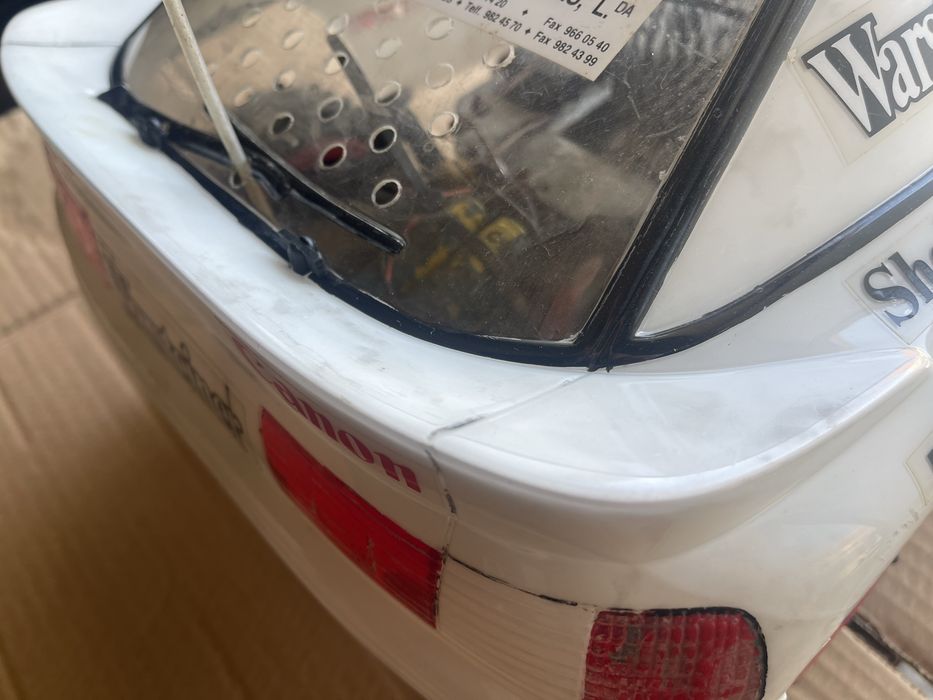 Carro de competição, escala 1/8