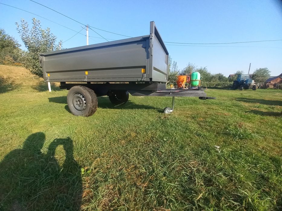 Прицеп для мінітрактора. Вантажопідйомність 2т.