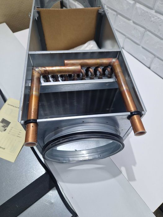 Нагреватель канальный водяной с фильтром Systemair VBF 200