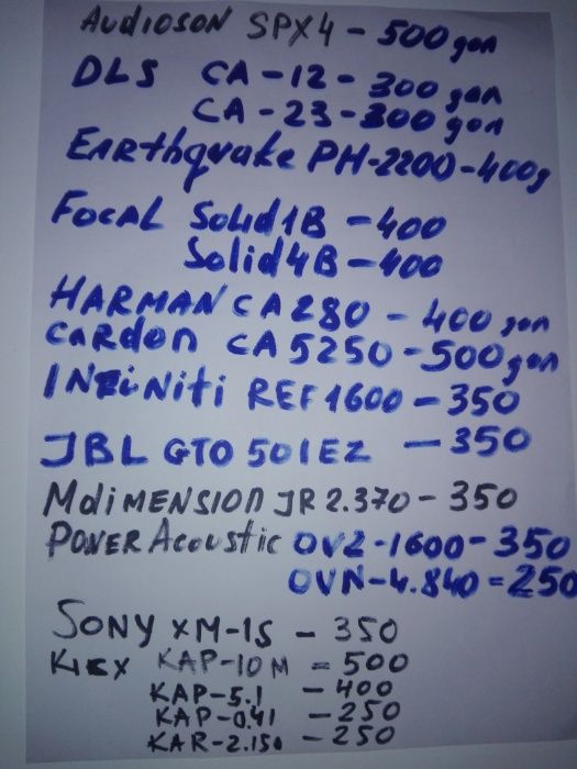 Распродажа Двухканальный усилитель Power Acoustik OV2-1600