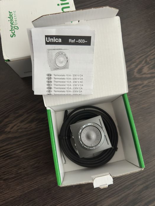 Regulator temperatury Schneider Electric Unica MGU3.503.12