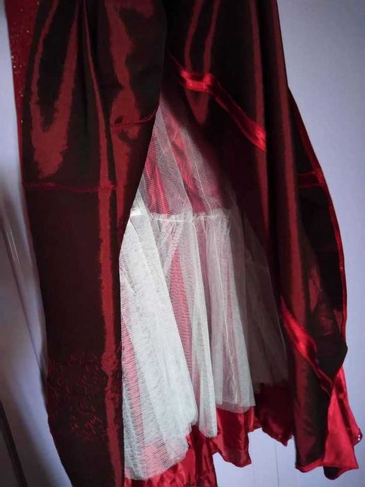 Vestido de festa vermelho