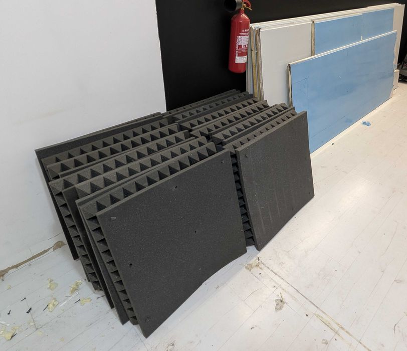 Placas espuma Isolamento Acústico