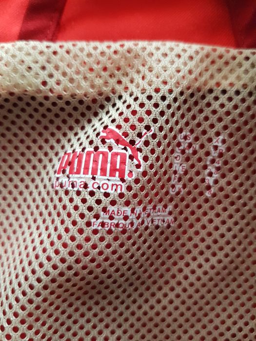 Kurtka Puma czerwona cienka  34 XS