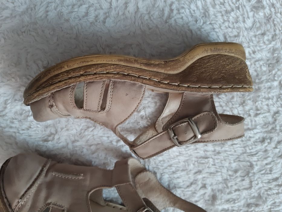 Buty sandały damskie Skóra 36