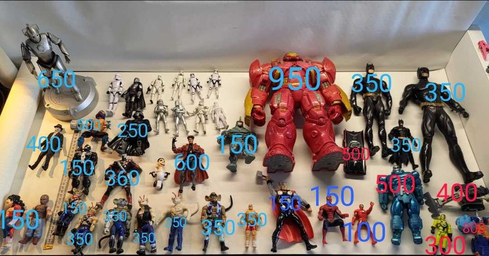 Star wars Тор Людина павук миші рокери з марсу Бетмен бетмобіль tmnt