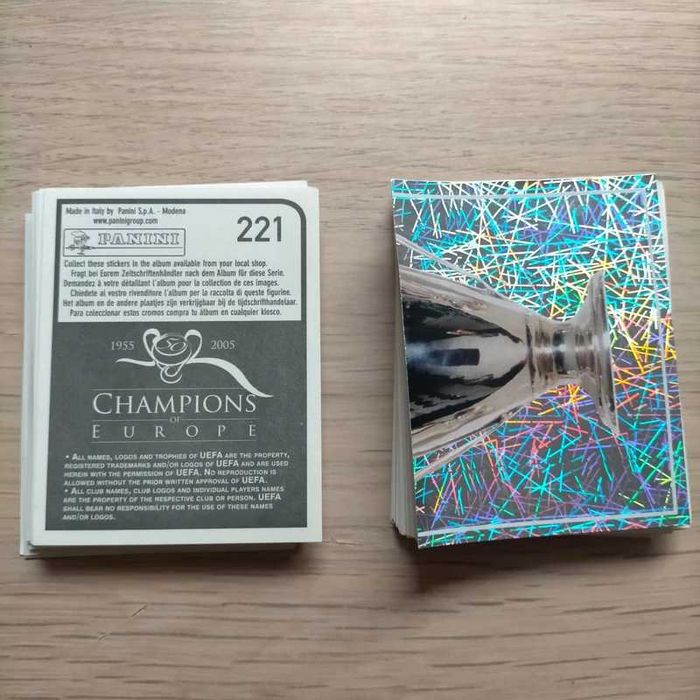 Panini - Champions of Europe 1955/2005