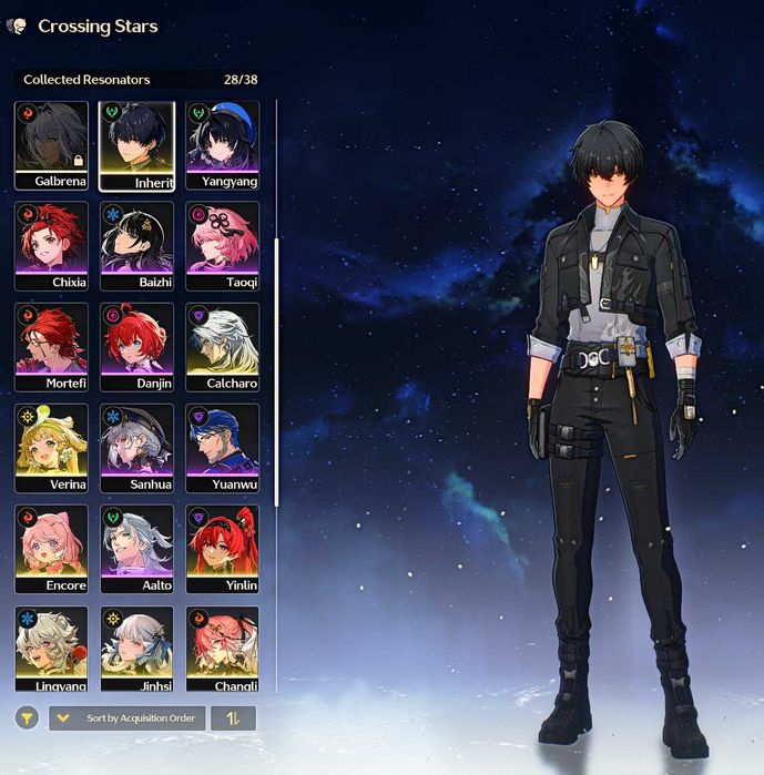 Аккаунт Wuthering Waves 80lvl топ прокачка персов 16 лег+16 сигн почта