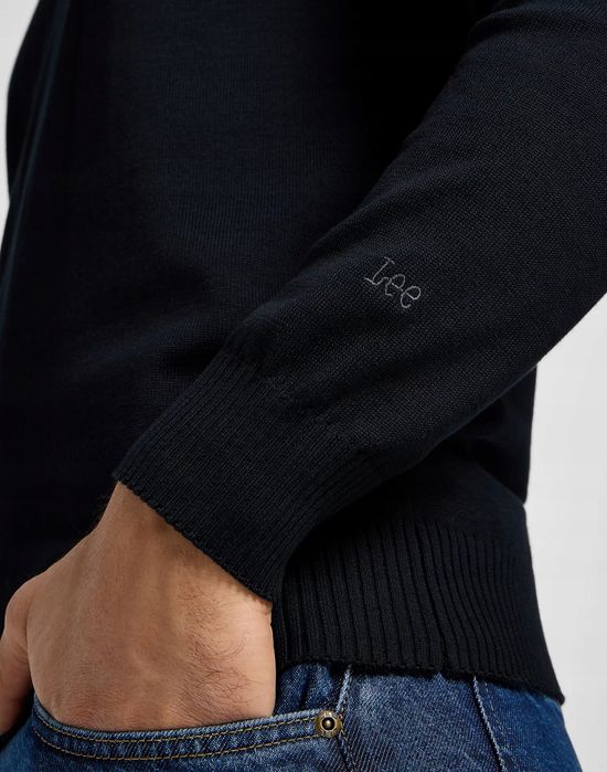 Sweter Męski Lee Clean Sweater Black  M