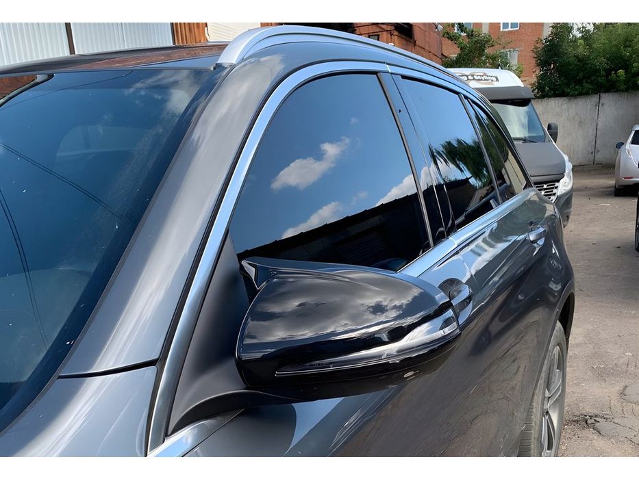 Mercedes B-class W247 2019- рр. Накладки на дзеркала AMG-Look (2 шт)