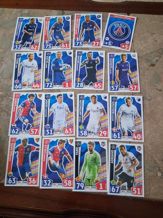 Cartas champions league 2016-17