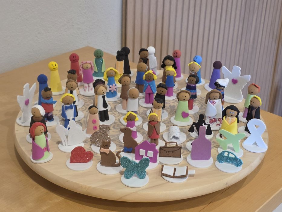 Bonecos Constelaçoes na Água