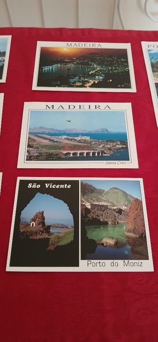 8 postais da Madeira, antigos