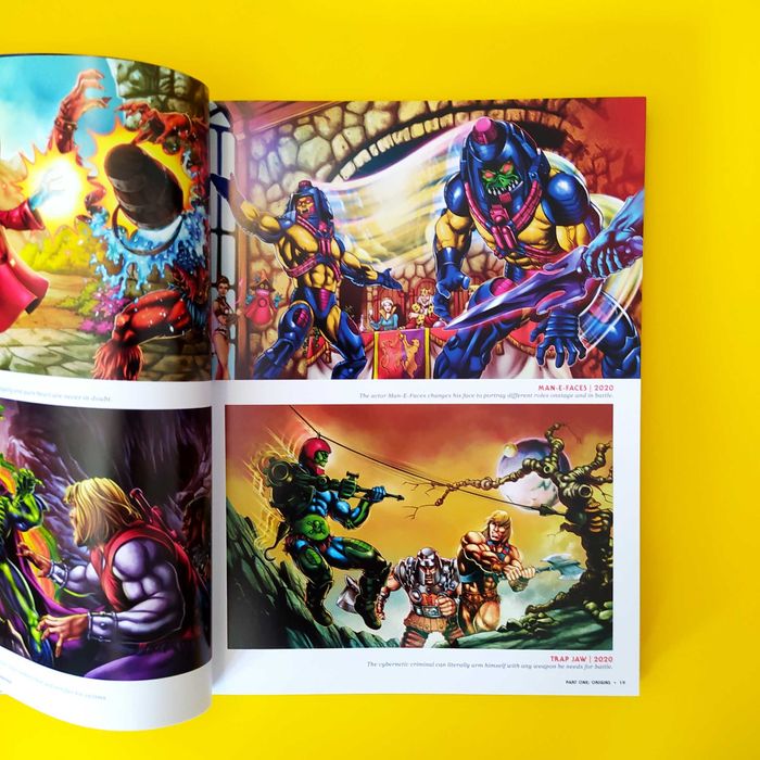 Livro The Art of Masters of the Universe: Origins and Masterverse