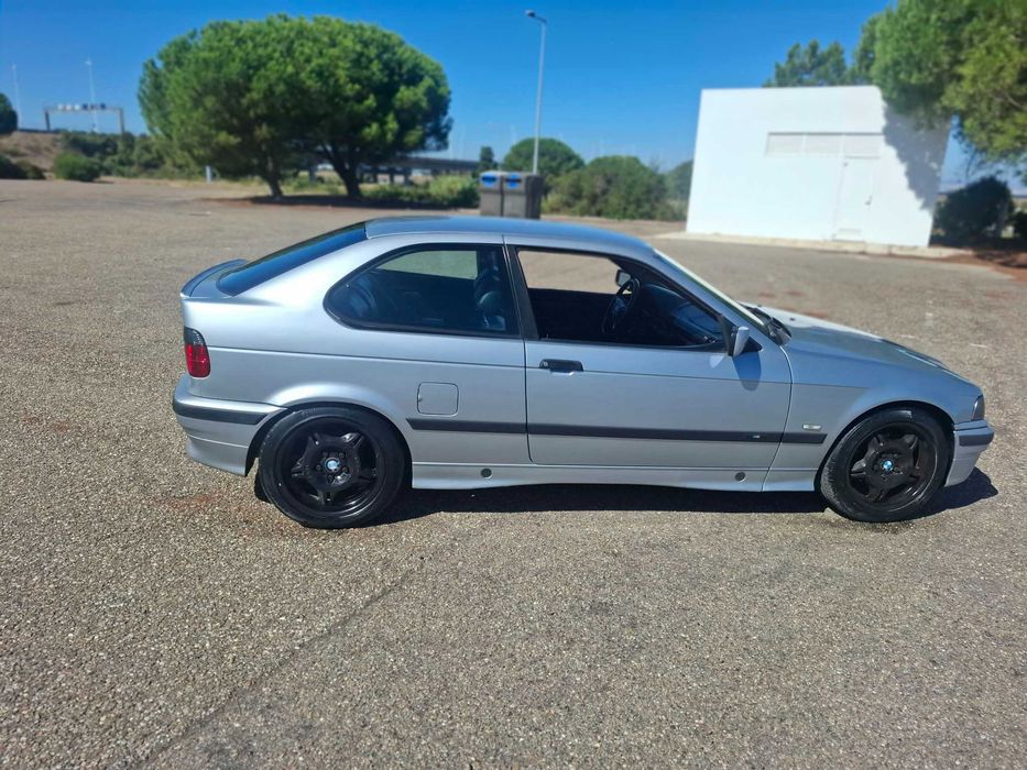 BMW E36 318tds Compact - Prata - Pack M - Jantes 17" - Clássico