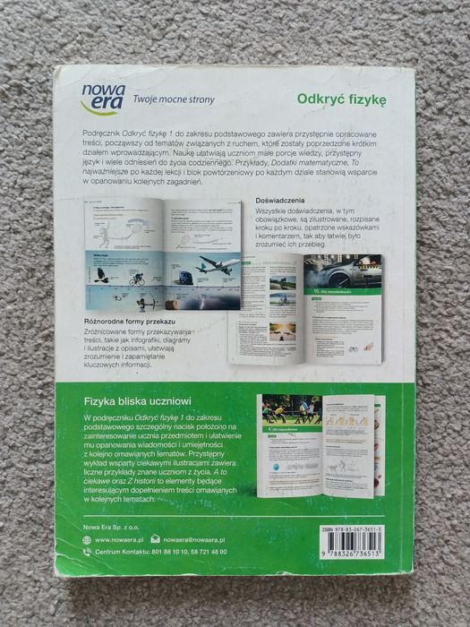 Odkryć Fizykę klasa 1 liceum