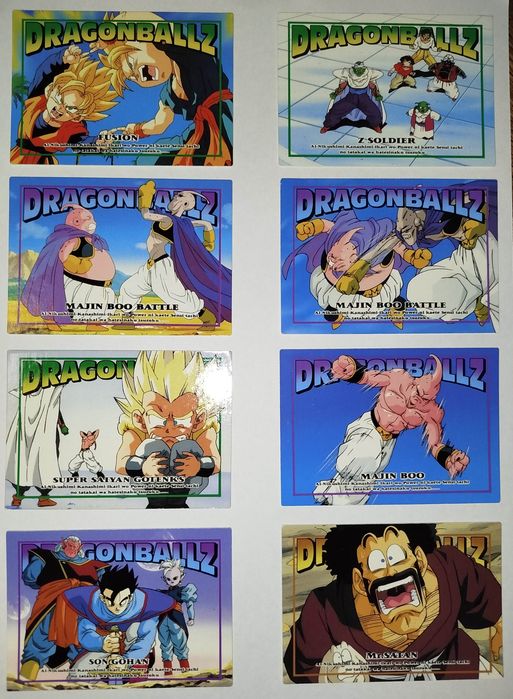 Cartas Dragon Ball Z Photo Memorial - 1995