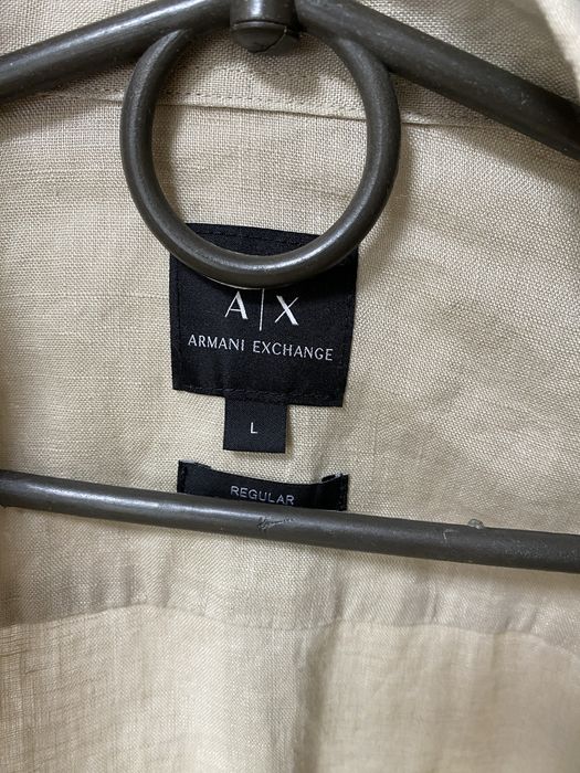 Чоловіча сорочка Armani ,льон