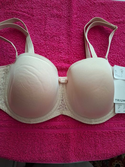 Biustonosz Triumph 85D z odpinanymi ramiączkami