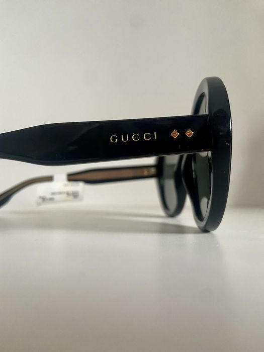 Óculos de Sol GUCCI GG10818 – Preto Brilhante – NOVOS