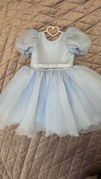 Дитяча святкова сукня пишна сніжинка 116-122 5-6 років