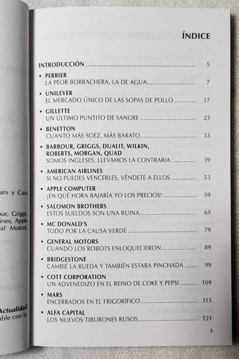 Livro Como Meter la Pata en Bueno Negocio, Como Sacarla Otro Malo