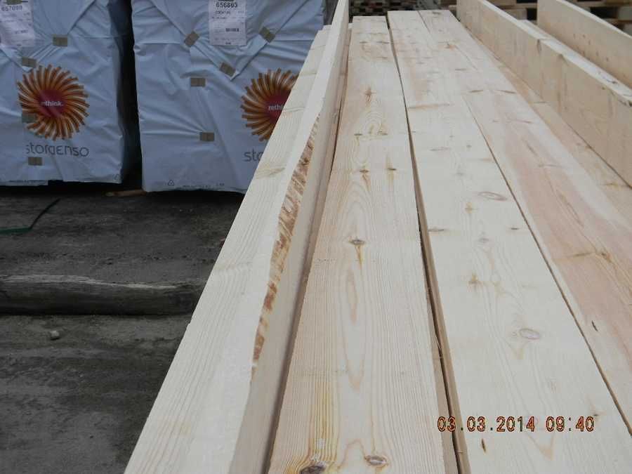 Tarcica sosnowa/świerkowa 32x125/150/175/200/225 Szwecja Skandynawia